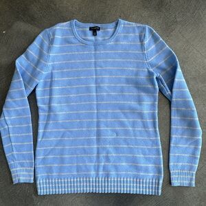 Talbots~super cute blue and tan striped sweater from Talbots.  Like new!
